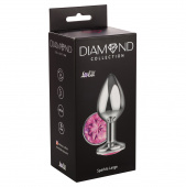 Anal plug Diamond Pink Sparkle Large 4010-03lola
