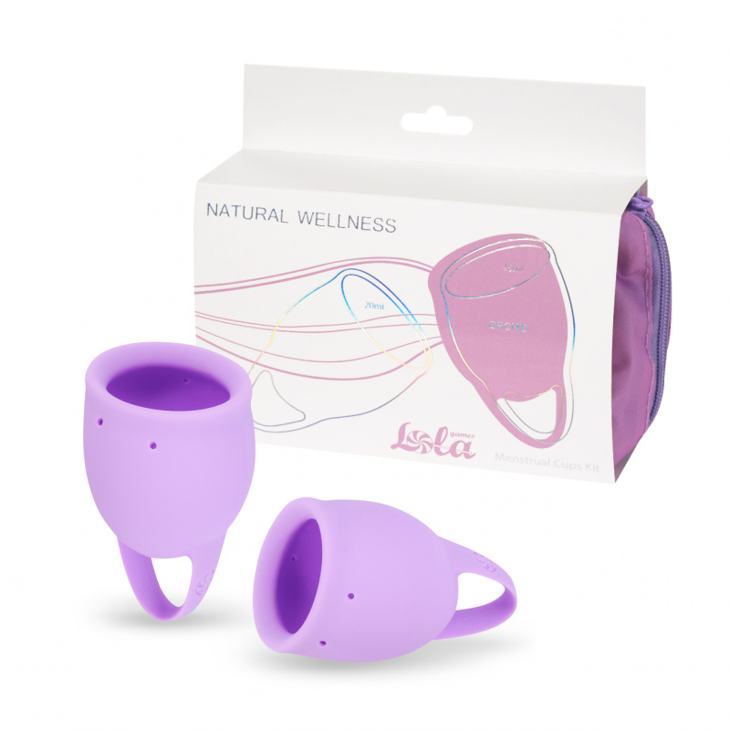 Menstrual Cups Kit Natural Wellness Orchid 4000-04lola