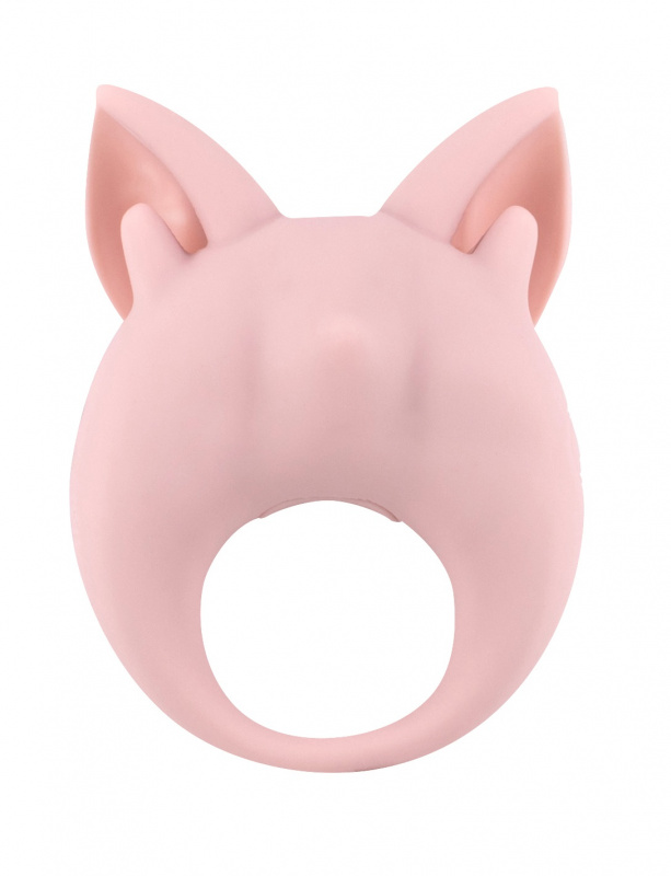Rechargeable ring for clitoral stimulation MiMi Animals Kitten Kiki Light Pink 7200-02lola