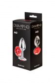 Anal plug Diamond Red Sparkle Small 4009-06lola