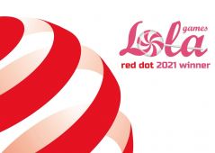 The winning of Lola Games in the international design competition Red Dot 2021