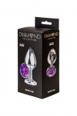Anal plug Diamond Purple Sparkle Large 4010-05lola