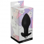 Anal Plug with vibration Bulb Black 5006-03lola