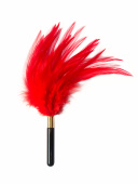 Tickler Burlesque Plume Red 1082-01lola