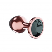 Rose Gold Anal Plug Diamond Jet Shine S 4022-01lola