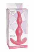 Bent Anal Plug Pink 5002-01lola