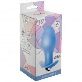 Anal Plug with vibration Bulb Blue 5006-02lola