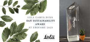 Lola Games Wins EAN Sustainability Award at EroFame 2023 in Hannover