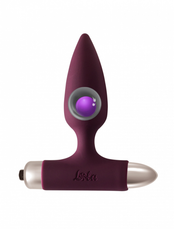 Vibrating Anal Plug Spice it up New Edition Glory Wine red 8015-03lola