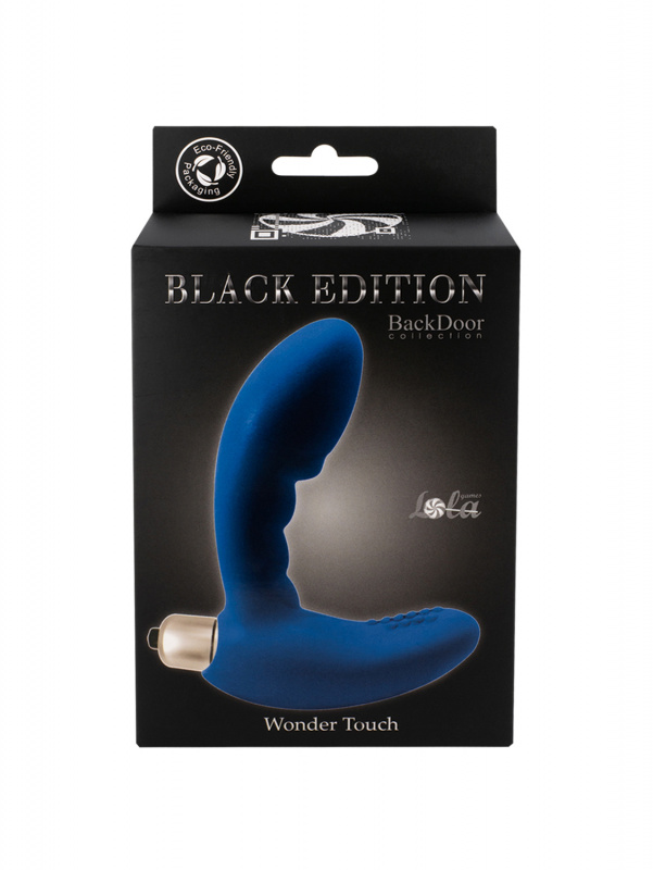 Prostate stimulator with vibration Wonder Touch Blue 4220-03lola