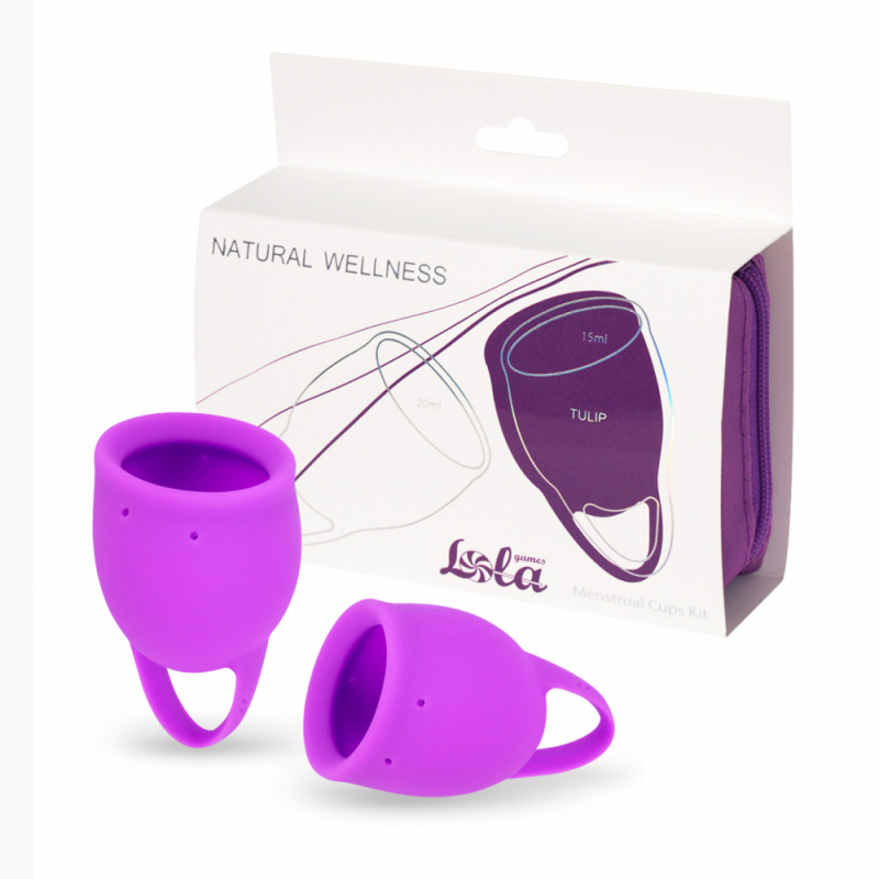 Menstrual Cups Kit Natural Wellness Tulip 4000-02lola