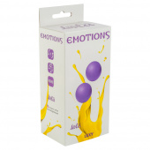 Vaginal balls without a loop Emotions Lexy Large purple 4016-01lola