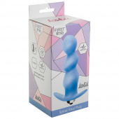 Anal Plug with vibration Spiral Blue 5008-02lola