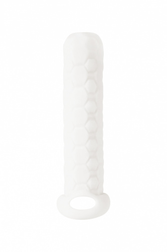 Penis sleeve Homme Long White for 9-12 cm 7008-01lola