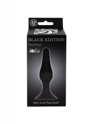 Slim Anal Plug Small Black 4207-01lola