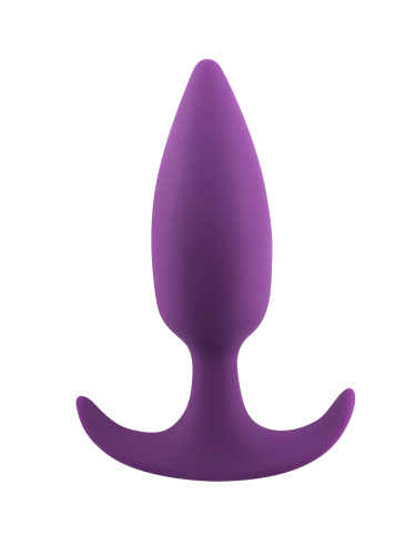 Anal plug with a misplaced centre of gravity Spice it up Delight Ultraviolet 8010-04lola