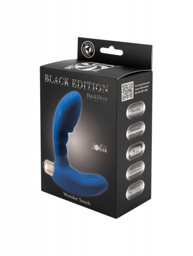 Prostate stimulator with vibration Wonder Touch Blue 4220-03lola