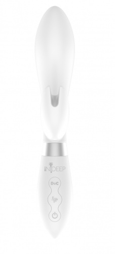 Rechargeable vibrator Indeep Malena White 7701-07indeep