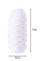 Masturbator Marshmallow Maxi Juicy White 8073-01lola