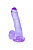 Transparent dildo Intergalactic Oxygen Purple 7084-02lola