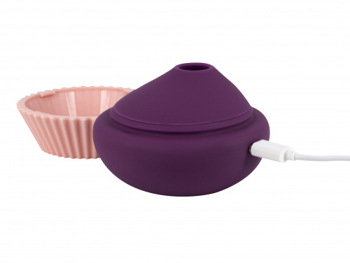 Vacuum-wave vibrating Blueberry Cupcake 9210-03lola