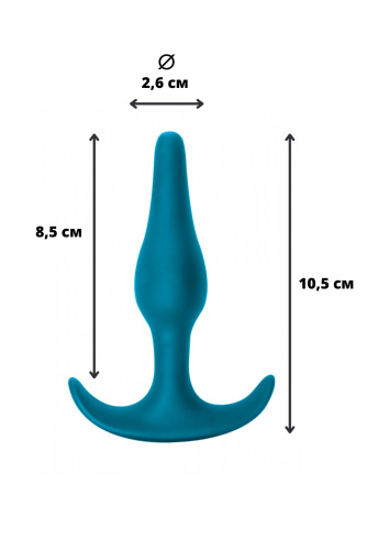 Anal plug Spice it up Starter Aquamarine 8007-03lola