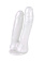 Double pearlescent dildo Baroque Pearl White 9900-03lola