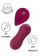 Rotating Vaginal Balls with remote control Take it Easy Dea Wine red 9021-07lola