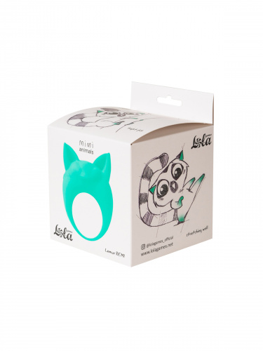 Vibrating cockring Lola Games MiMi Animals Lemur Remi Green 7000-05lola