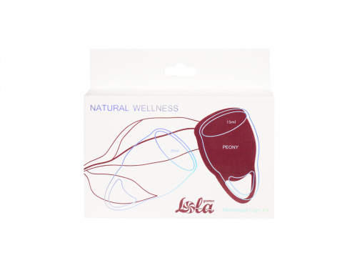 Menstrual Cups Kit Natural Wellness Peony 4000-03lola