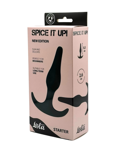 Anal plug  Spice it up Starter Black 8007-01lola