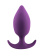Anal plug with a misplaced centre of gravity Spice it up Insatiable Ultraviolet 8011-04lola