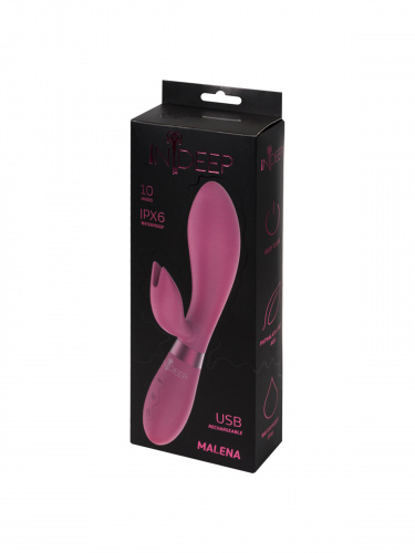 Rechargeable vibrator Indeep Malena Magenta 7701-06indeep