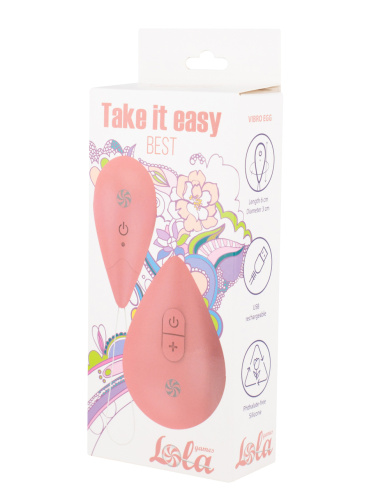 Vibrating egg Take it Easy Best pink 9021-02lola