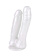 Double pearlescent dildo Baroque Pearl White 9900-03lola