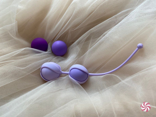 Vaginal balls set Love Story Valkyrie purple 3013-03lola