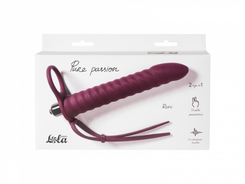 Strap-on Pure Passion Rori Wine red 1205-02lola