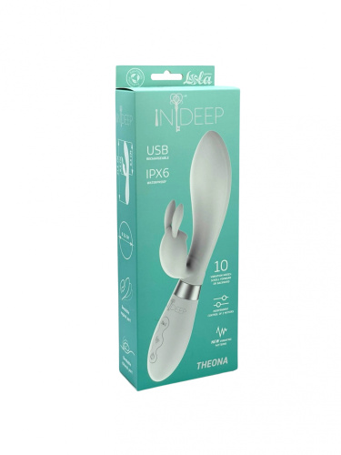 Rechargeable vibrator Indeep Theona White 7702-07indeep