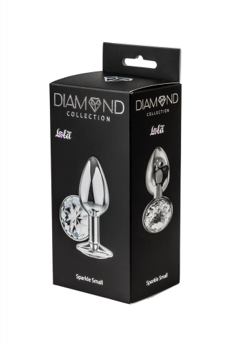 Anal plug Diamond Clear Sparkle Small 4009-01lola
