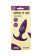 Anal plug with a misplaced centre of gravity Spice it up Delight Ultraviolet 8010-04lola