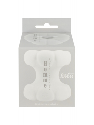 Limiter-masturbator Homme Royal Henchman White 7011-02lola