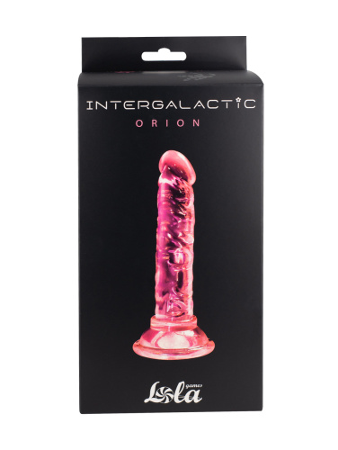 Transparent dildo Intergalactic Orion Pink 7085-01lola