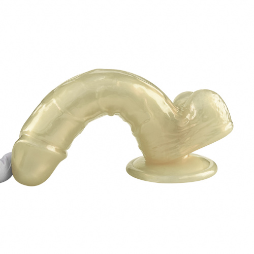 Pearlescent dildo Keshi Pearl Golden 9904-01lola