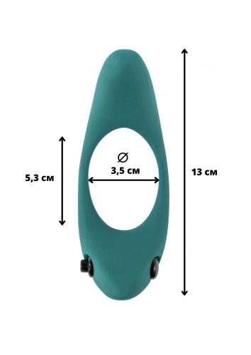 Vibro cockring Pure Passion Lunar Green 1305-03lola