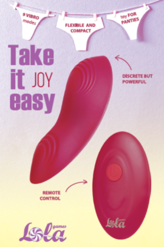 Rechargeable Vibrator for panties Take it Easy Joy 9026-01lola