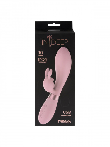 Rechargeable vibrator Indeep Theona Pink 7702-05indeep