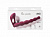 Strap-on Pure Passion Farnell Wine Red 1203-02lola