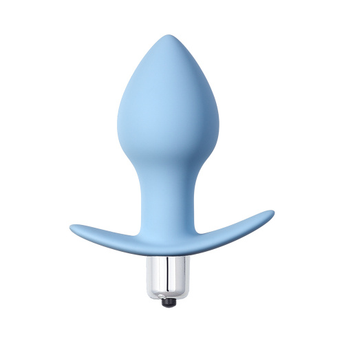 Anal Plug with vibration Bulb Blue (AAA Batteries) 5006-02lola
