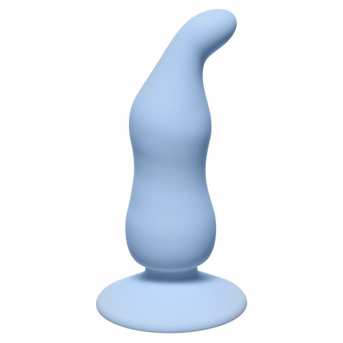 Waved Anal Plug Blue 4104-02lola