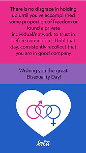 Bisexuality Day Stories